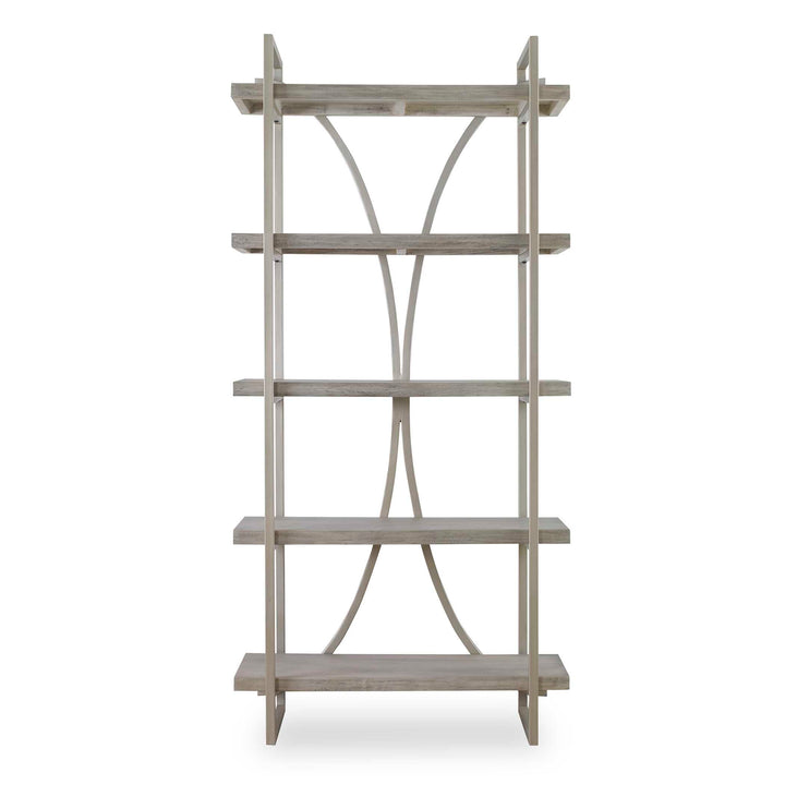 American Home Furniture Uttermost Sway Soft Gray Etagere