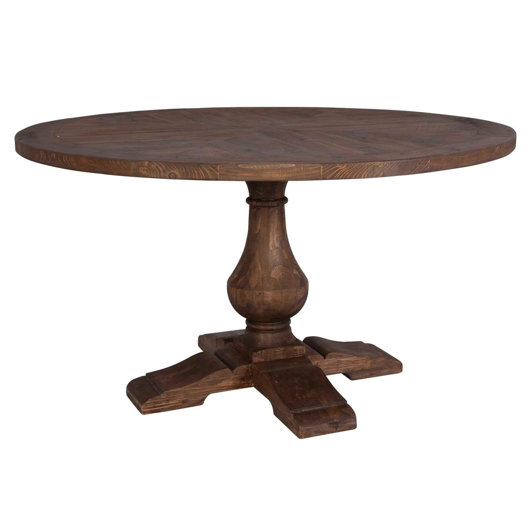 Stratford Wood Round Dining Table - AmericanHomeFurniture