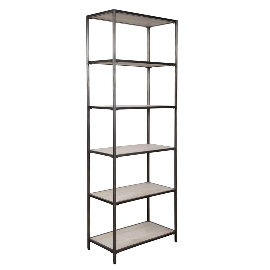 Baldwin Industrial Etagere - AmericanHomeFurniture