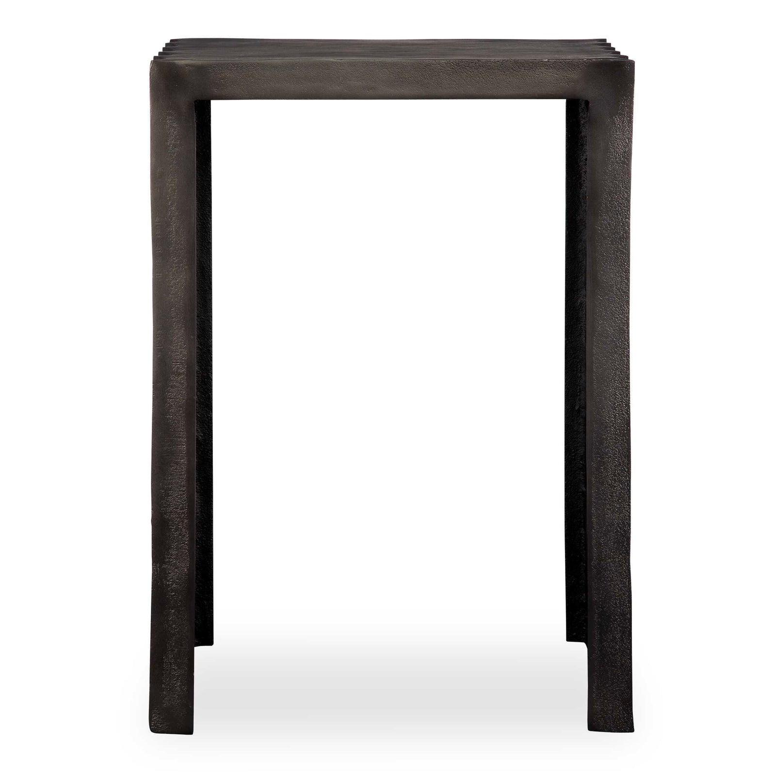American Home Furniture Uttermost In The Groove Aluminum Accent Table