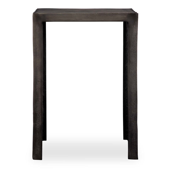 American Home Furniture Uttermost In The Groove Aluminum Accent Table