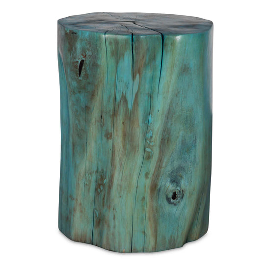 American Home Furniture Uttermost Habitat Blue Accent Stool