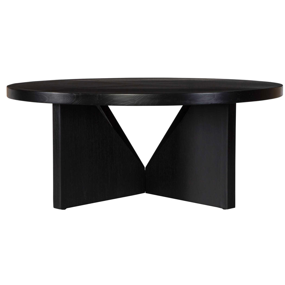 Nadette Espresso Coffee Table - AmericanHomeFurniture