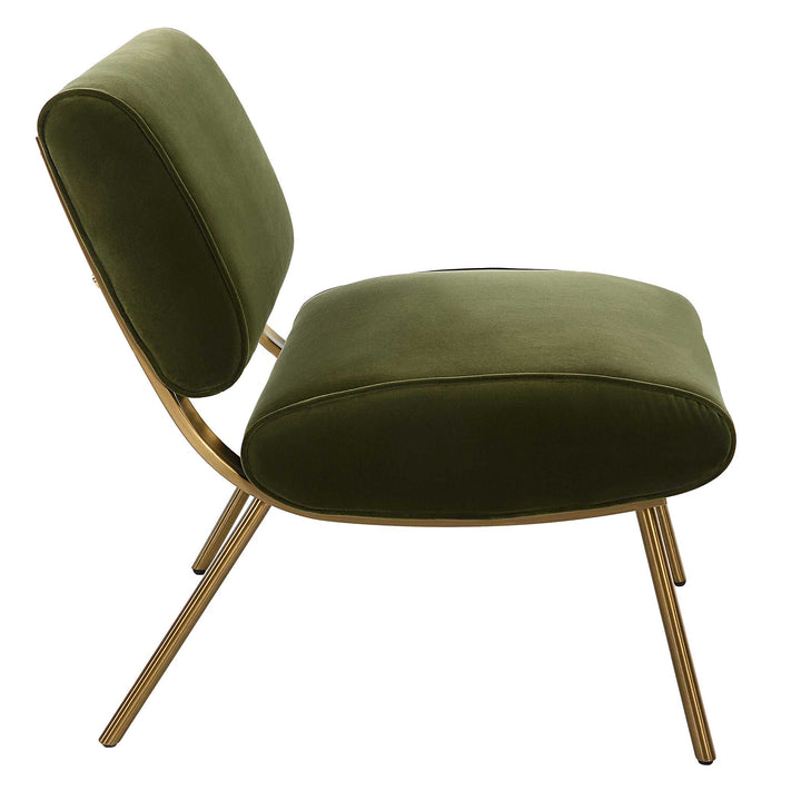American Home Furniture Uttermost Knoll Mid-Century Accent Chair