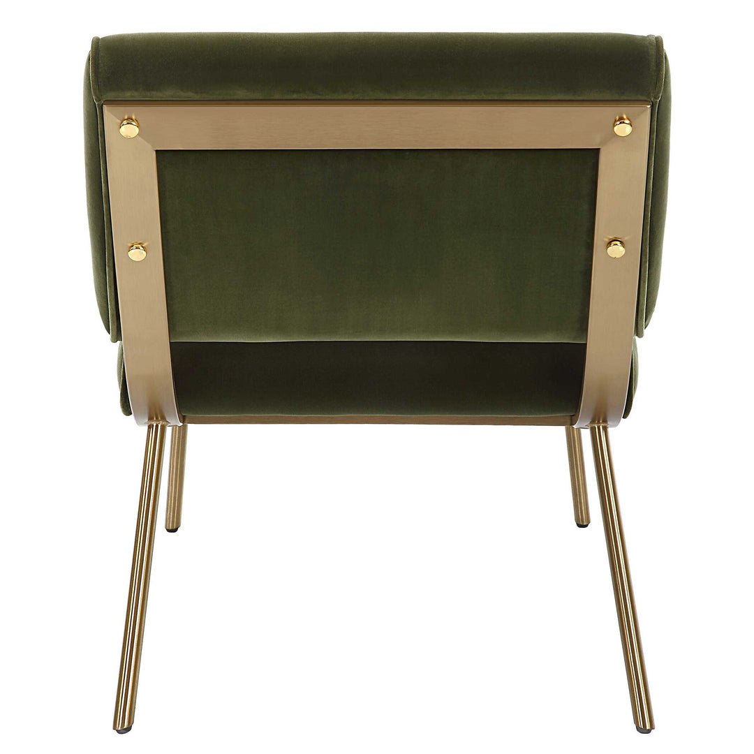 American Home Furniture Uttermost Knoll Mid-Century Accent Chair