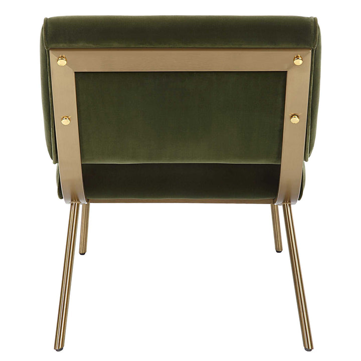 American Home Furniture Uttermost Knoll Mid-Century Accent Chair