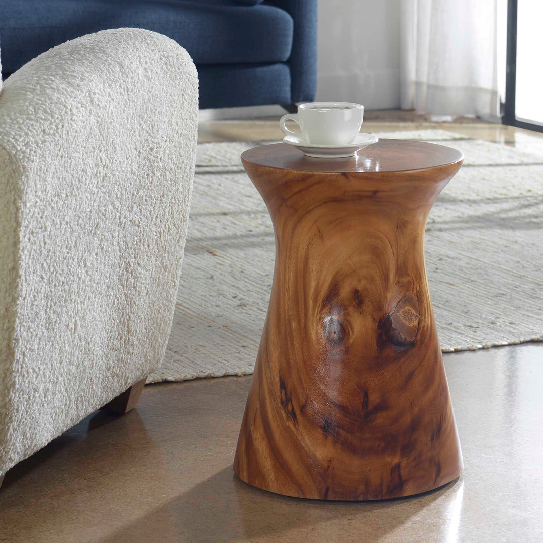 American Home Furniture Uttermost Swell Wooden Accent Table