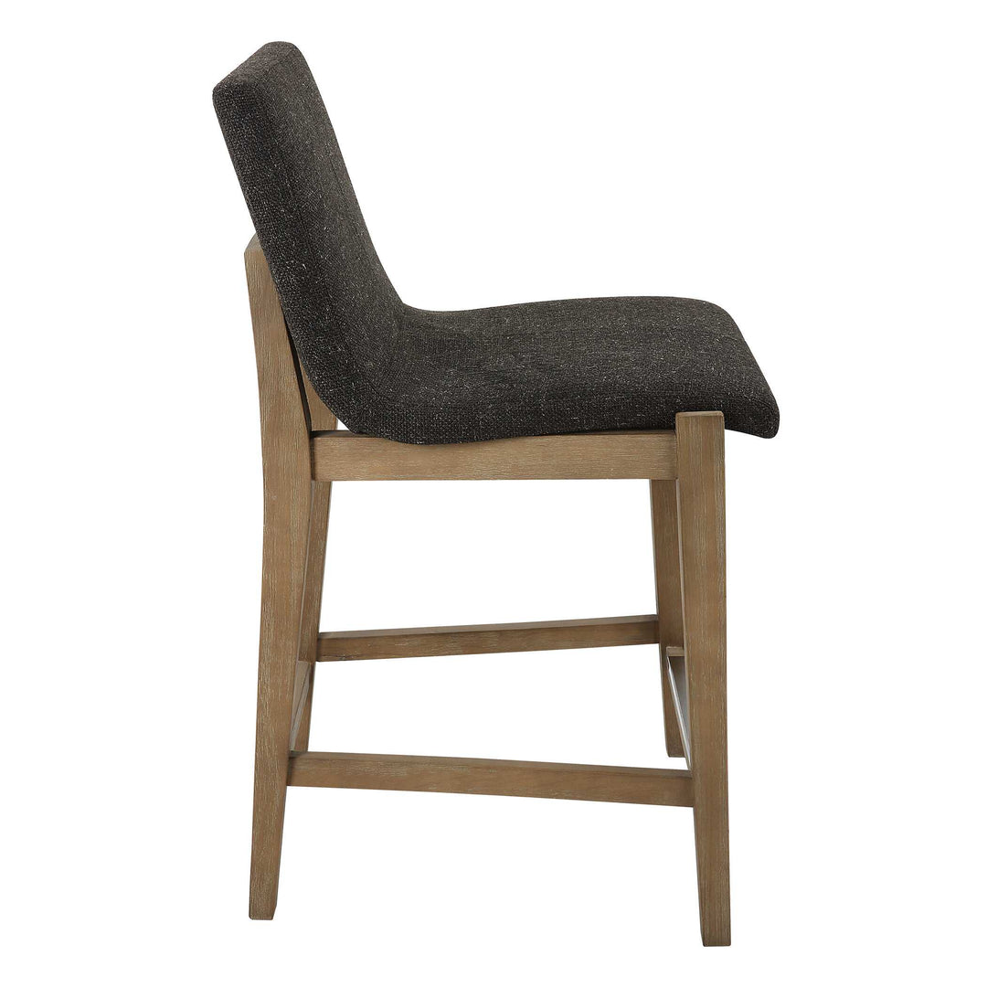 American Home Furniture Uttermost Klemens Chocolate Counter Stool