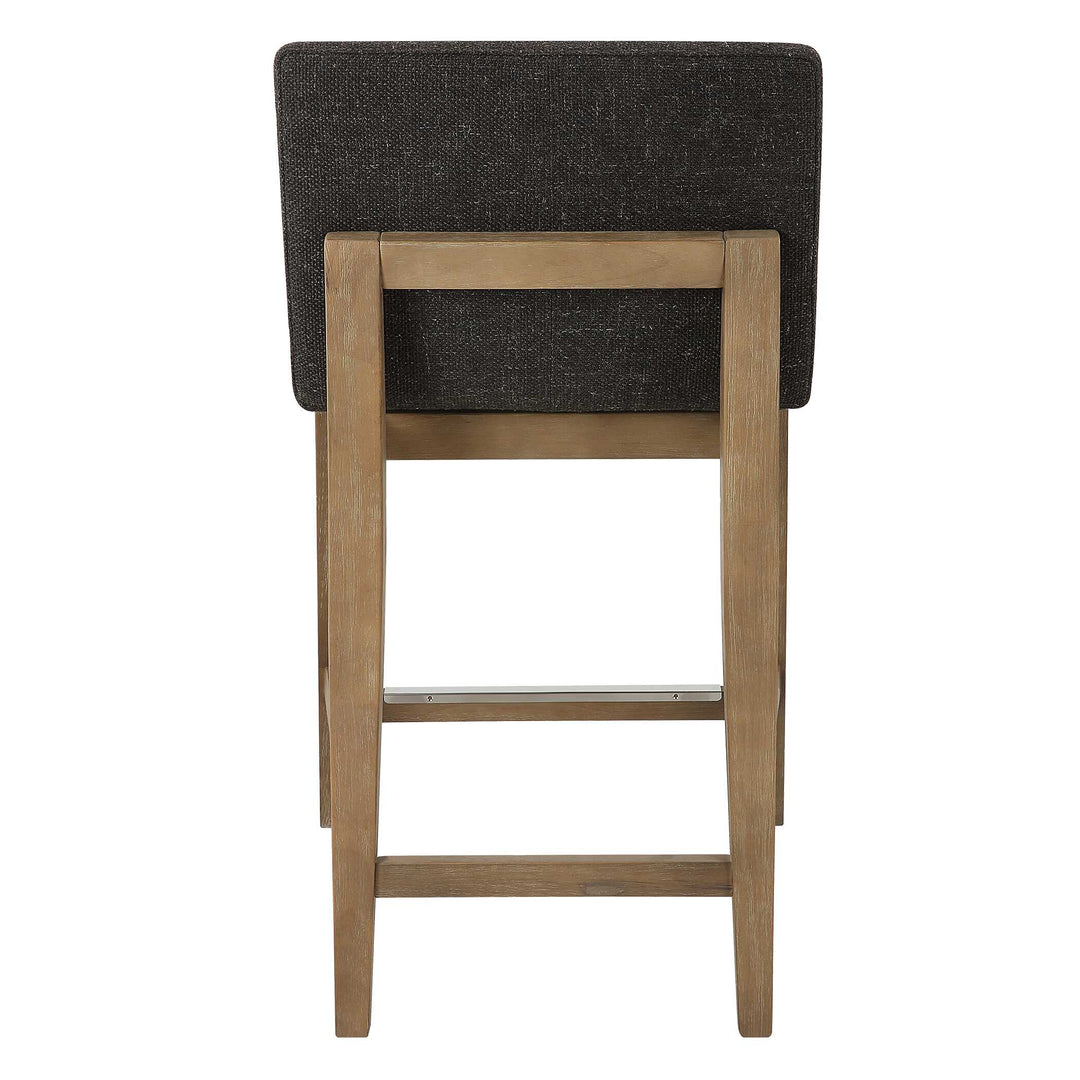 American Home Furniture Uttermost Klemens Chocolate Counter Stool