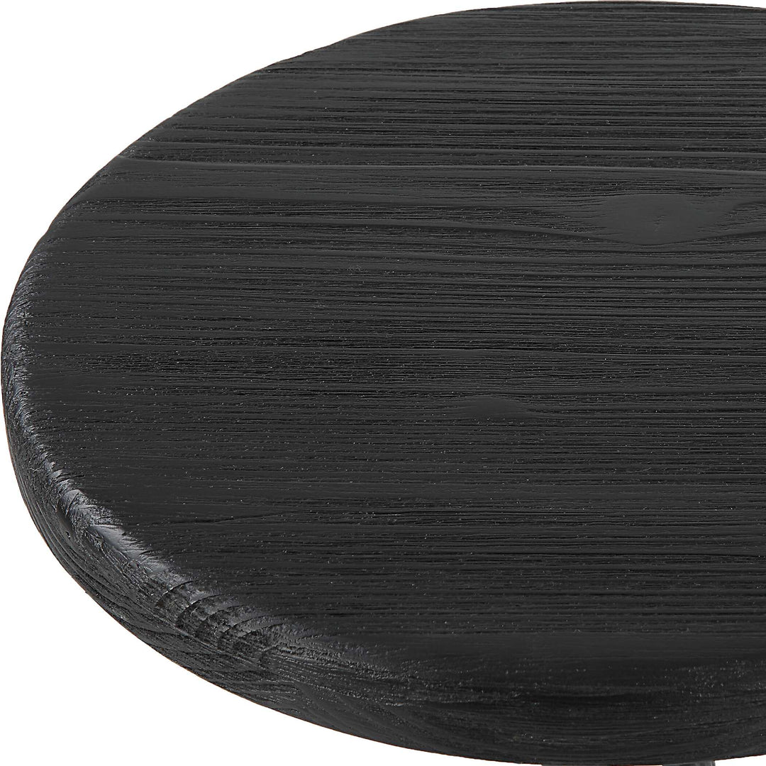 American Home Furniture Uttermost Sona Black Counter Stool