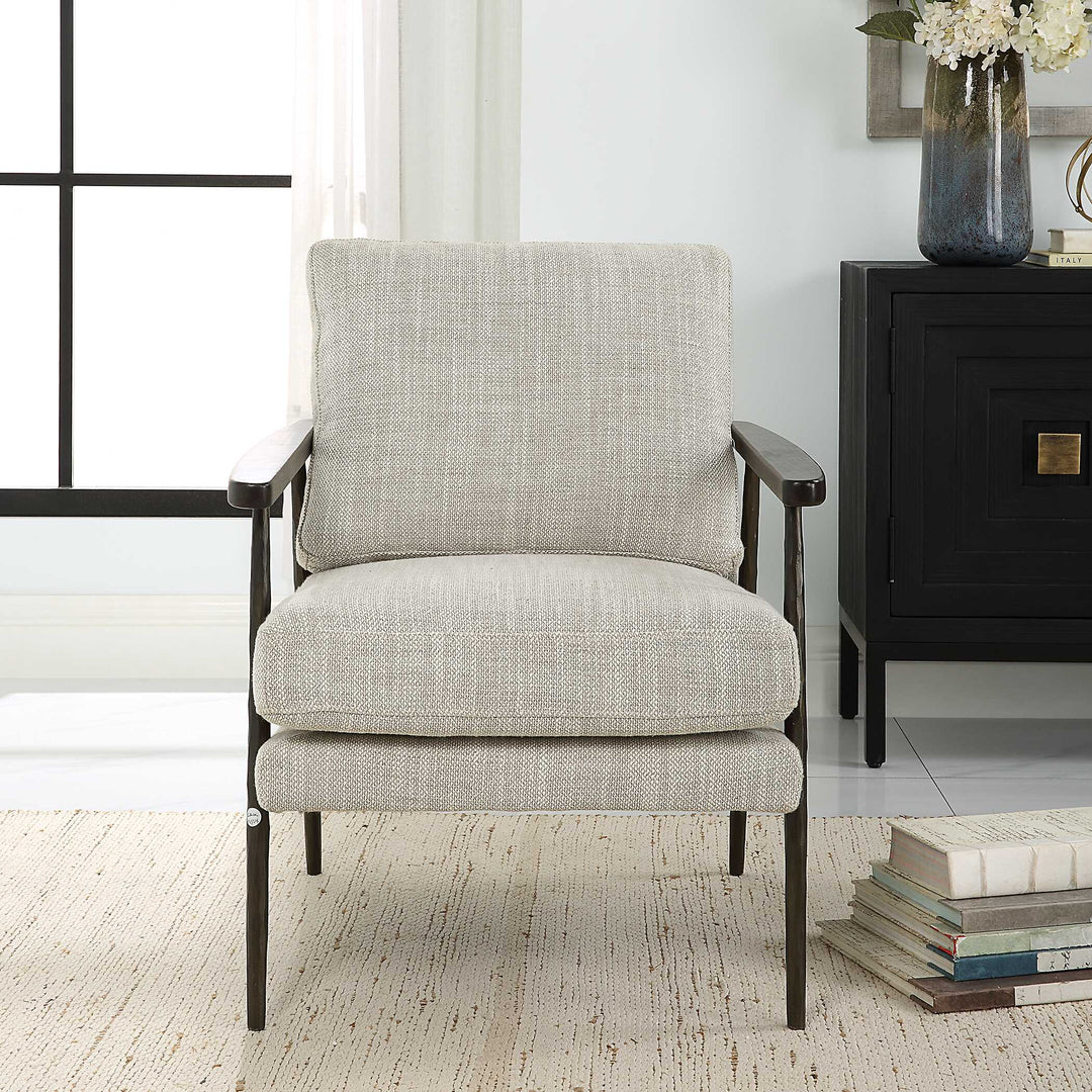 American Home Furniture Uttermost Sebastian Cast Iron Accent Chair