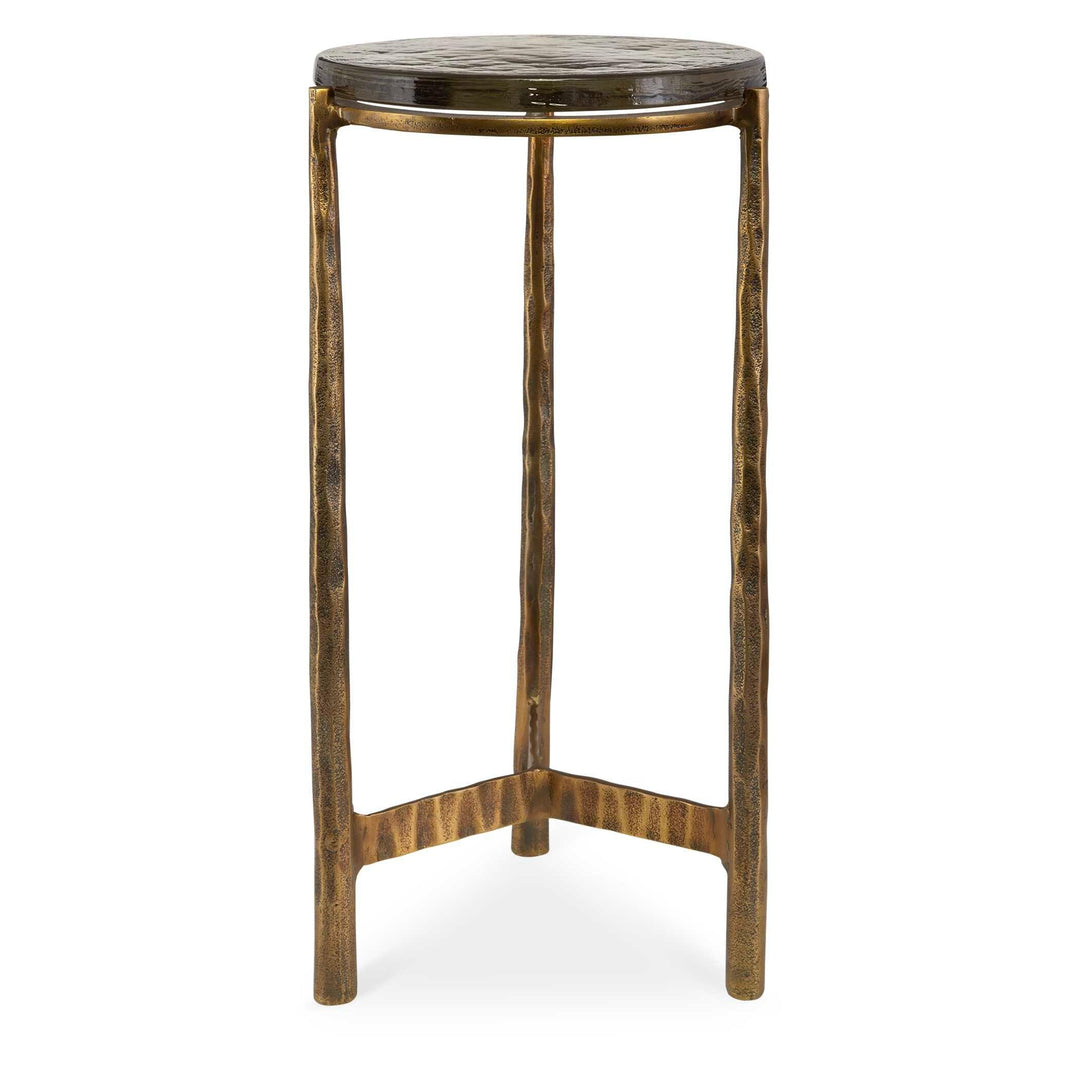 Eternity Brass Accent Table - AmericanHomeFurniture