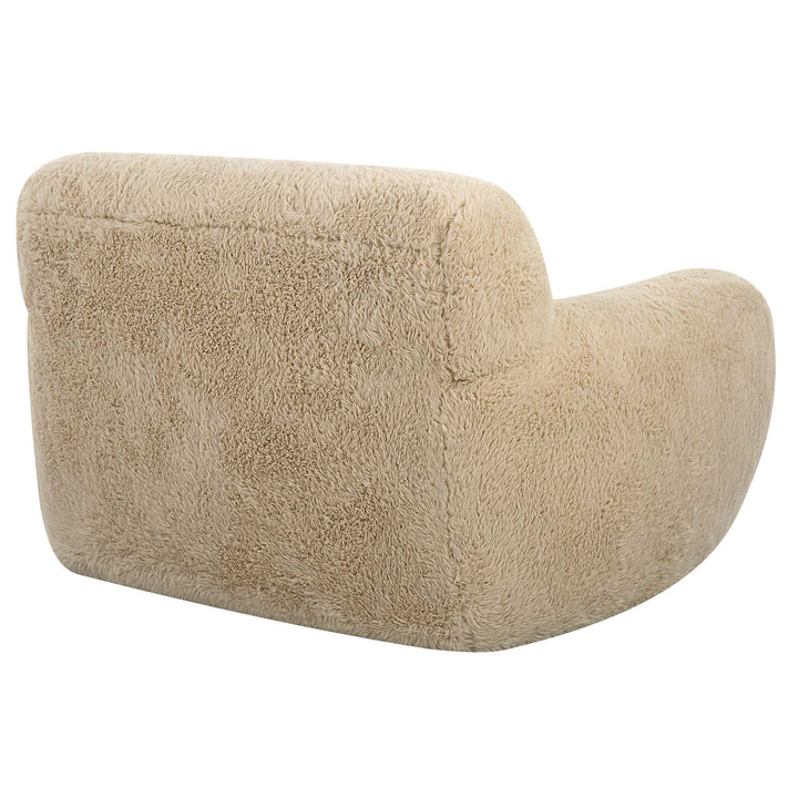 American Home Furniture Uttermost Abide Sheepskin Accent Chair