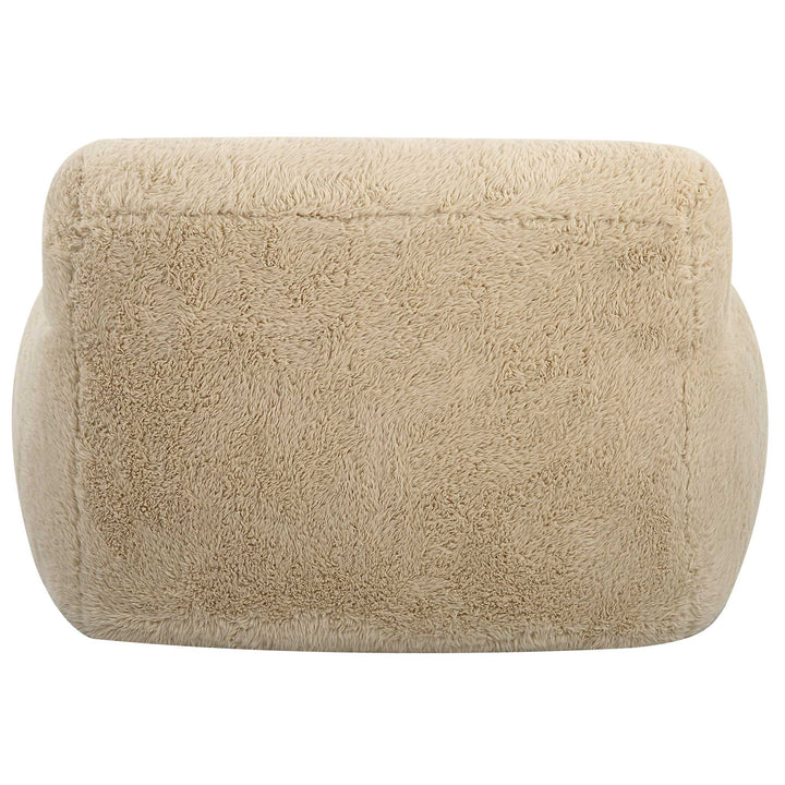 American Home Furniture Uttermost Abide Sheepskin Accent Chair