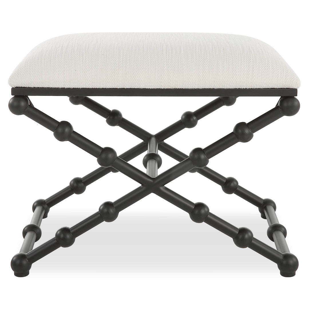 American Home Furniture Uttermost Iron Drops Small Bench