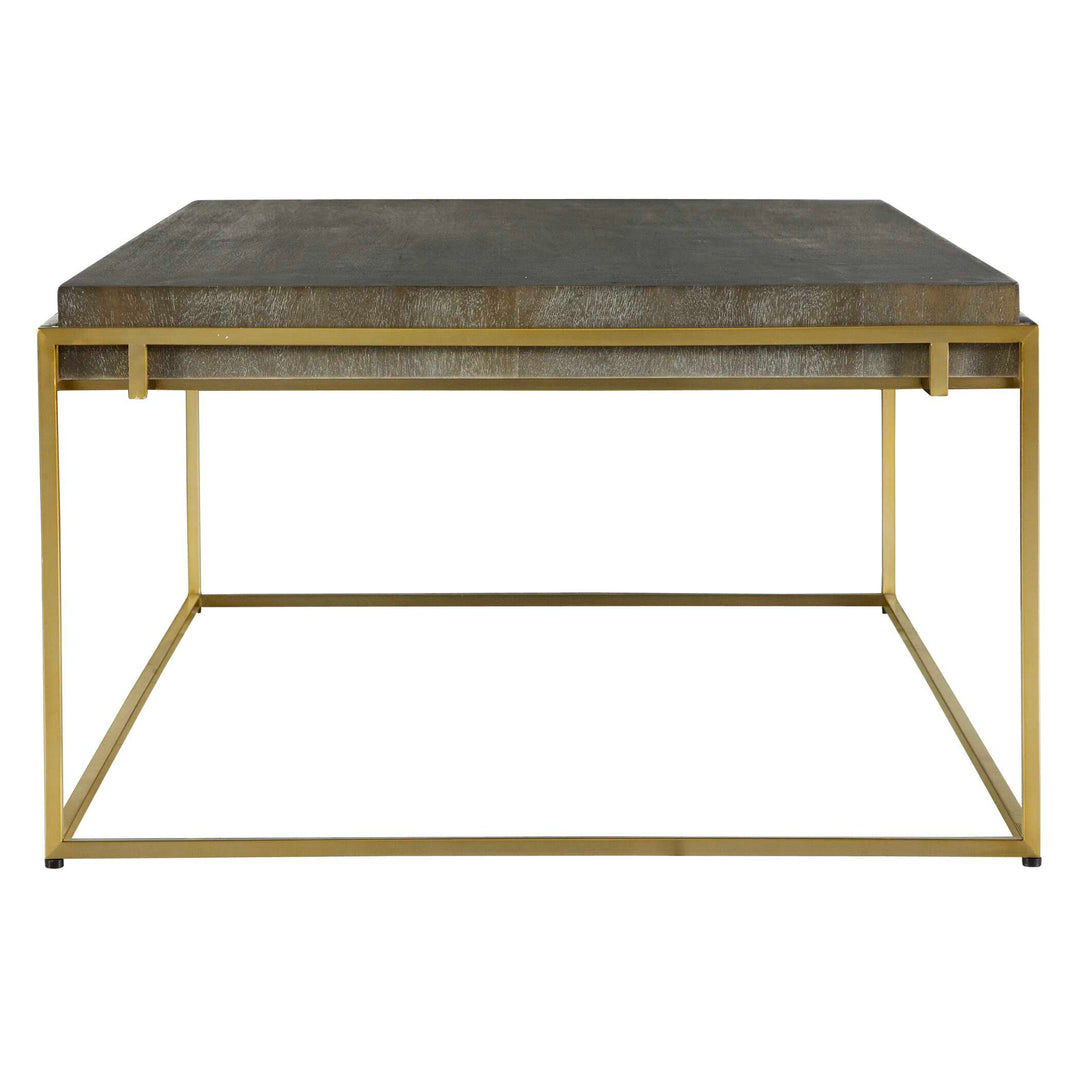 American Home Furniture Uttermost Surround Sark Walnut Coffee Table