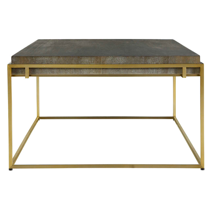 American Home Furniture Uttermost Surround Sark Walnut Coffee Table