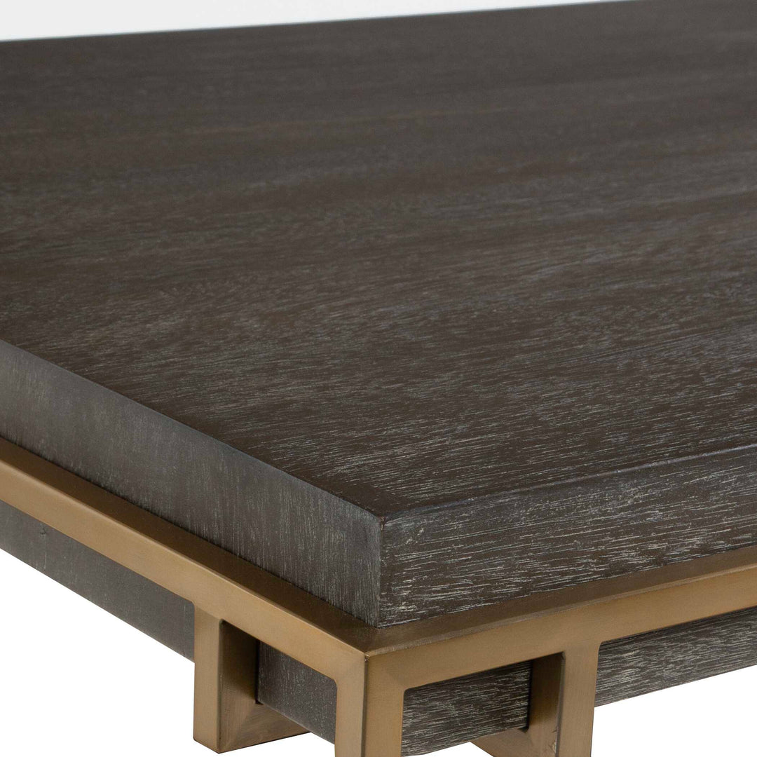 American Home Furniture Uttermost Surround Sark Walnut Coffee Table