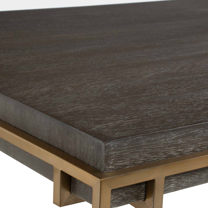 American Home Furniture Uttermost Surround Sark Walnut Coffee Table