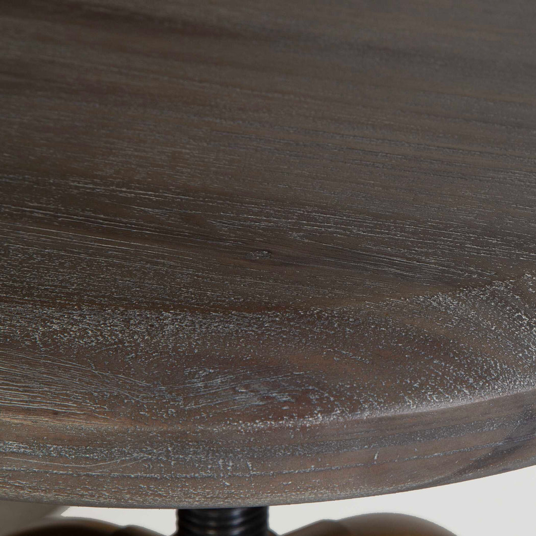 American Home Furniture Uttermost Revolve Brass Counter Stool