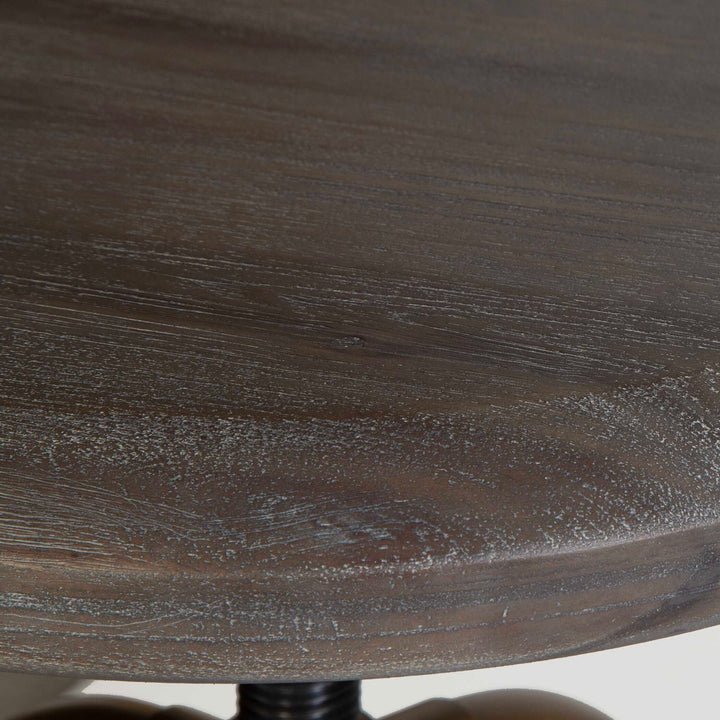 American Home Furniture Uttermost Revolve Brass Counter Stool