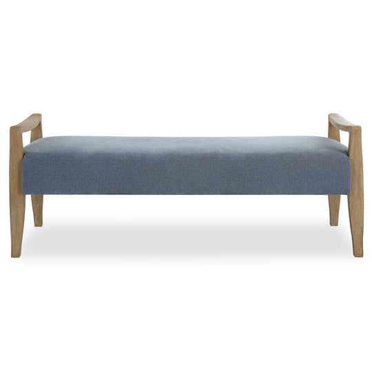 American Home Furniture Uttermost Daylight Sky Blue Bench