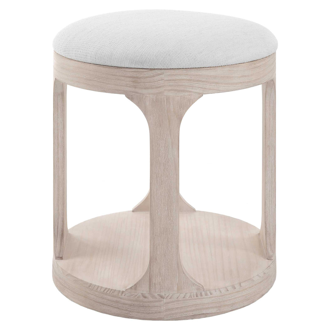 American Home Furniture Uttermost Dennen Oak Ottoman