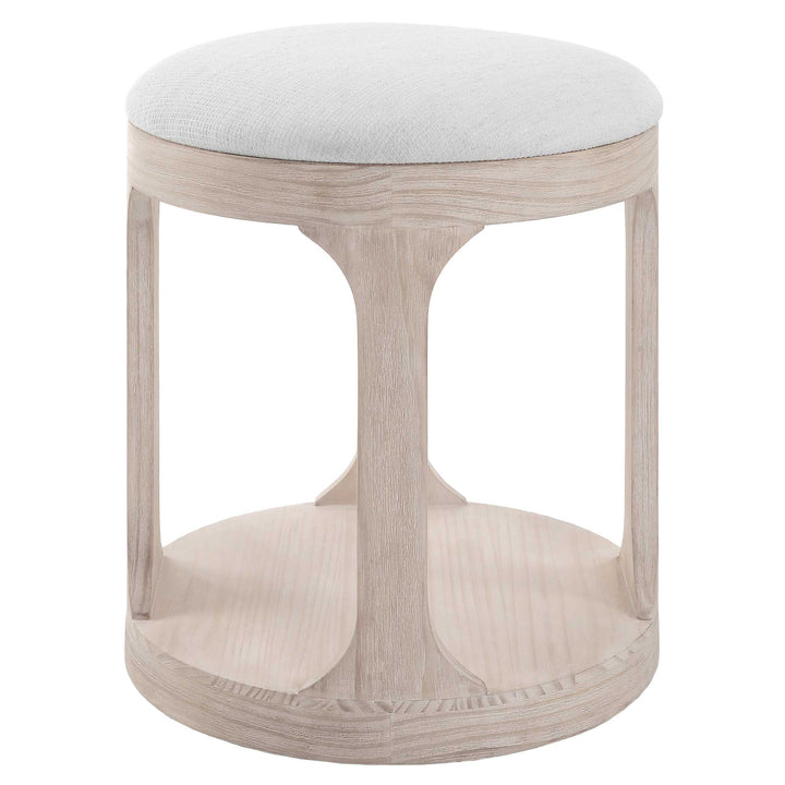 American Home Furniture Uttermost Dennen Oak Ottoman