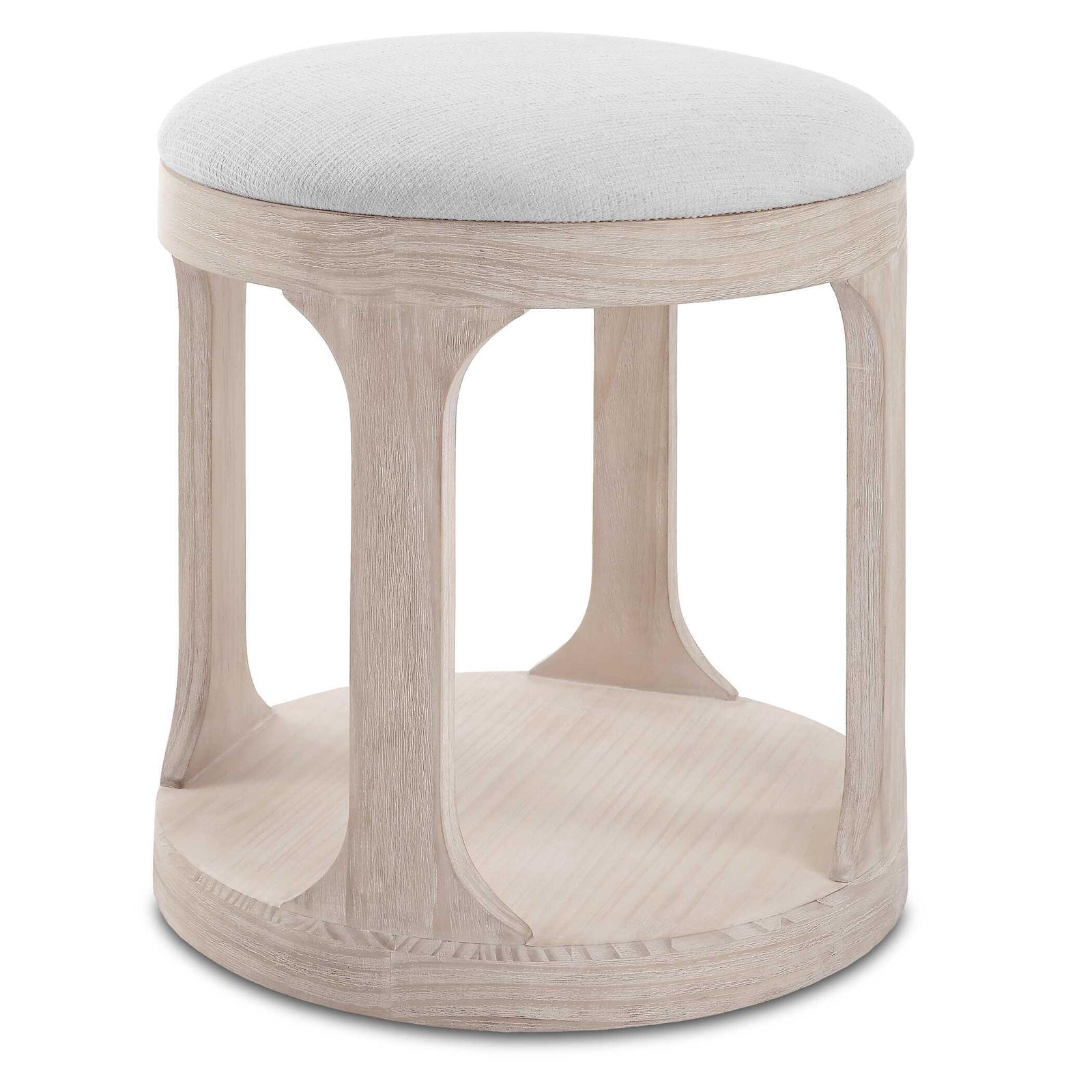 Uttermost Dennen Oak Ottoman OTTOMANS, POUFS, + STOOLS