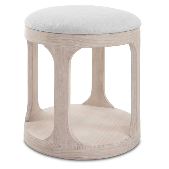 American Home Furniture Uttermost Dennen Oak Ottoman