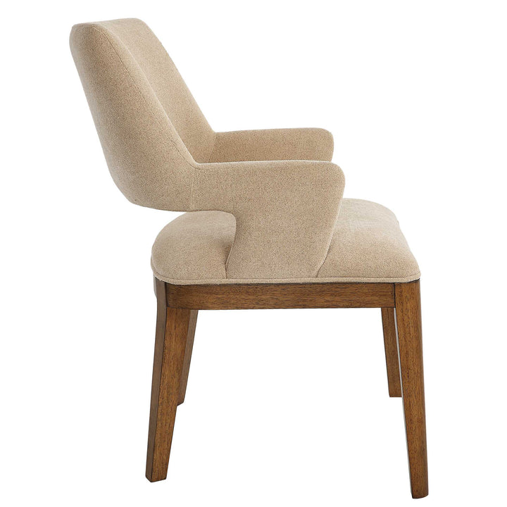 American Home Furniture Uttermost Aspect Mid-Century Dining Chair Set of 2