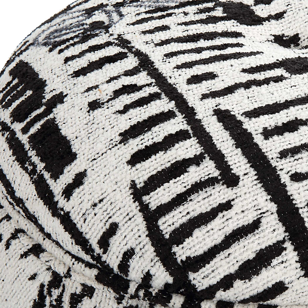 American Home Furniture Uttermost Dialogue Poof Ottoman