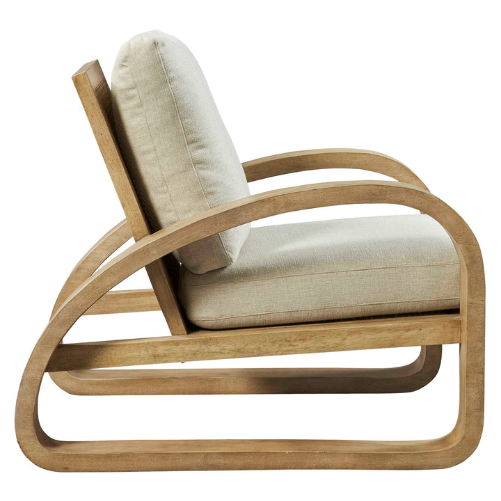 American Home Furniture Uttermost Barbora Wooden Accent Chair