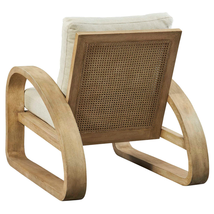 American Home Furniture Uttermost Barbora Wooden Accent Chair