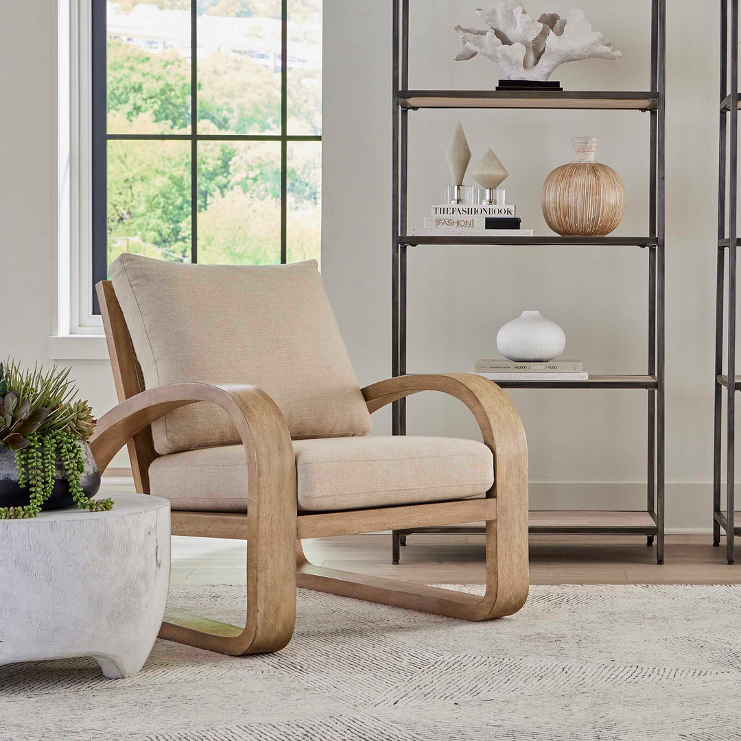 American Home Furniture Uttermost Barbora Wooden Accent Chair