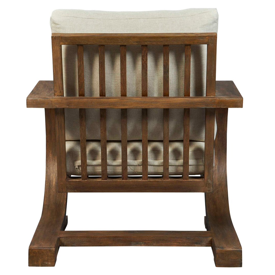 American Home Furniture Uttermost Bedrich Wooden Accent Chair