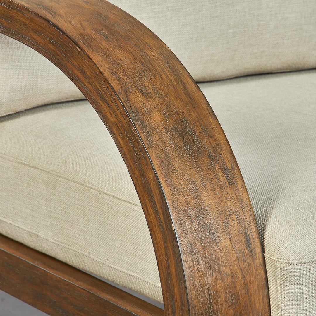 American Home Furniture Uttermost Bedrich Wooden Accent Chair