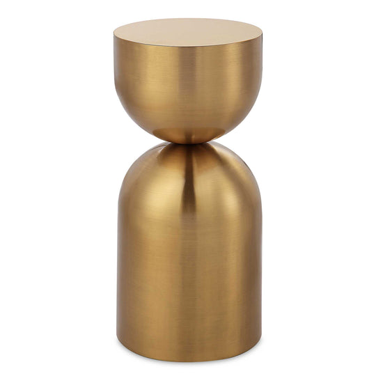 American Home Furniture Uttermost Golden Vessel Modern Accent Table