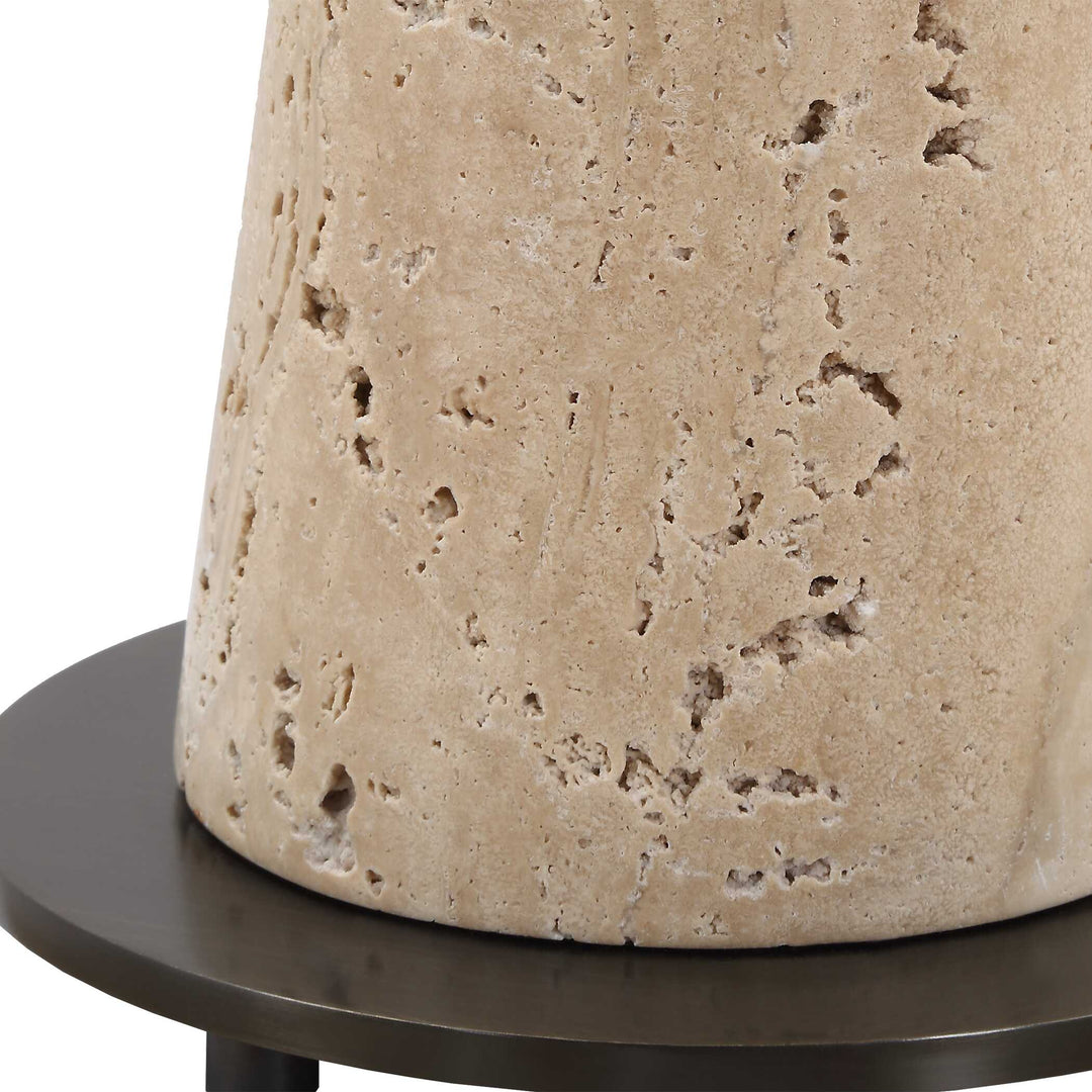 American Home Furniture Uttermost Arthur Crystal Drink Table