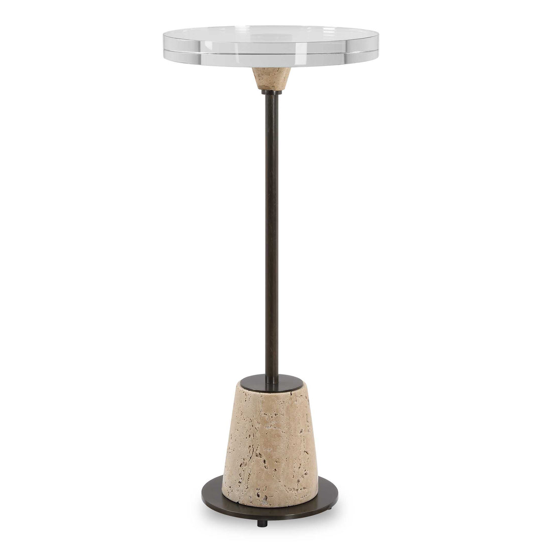 American Home Furniture Uttermost Arthur Crystal Drink Table