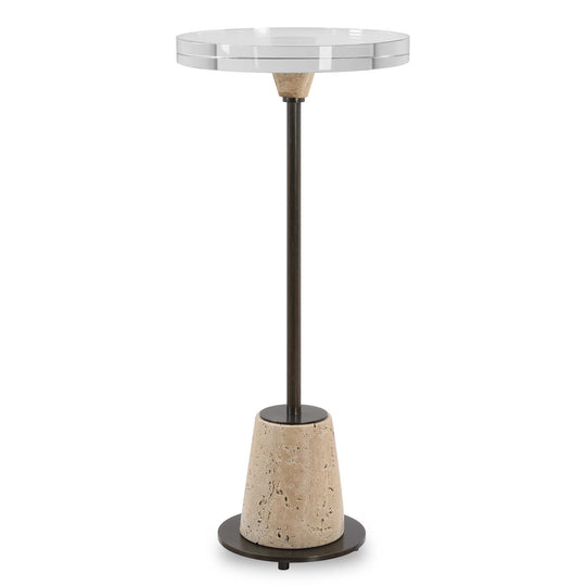 American Home Furniture Uttermost Arthur Crystal Drink Table