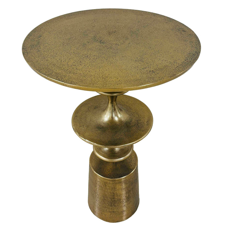 American Home Furniture Uttermost Flight Brass Accent Table