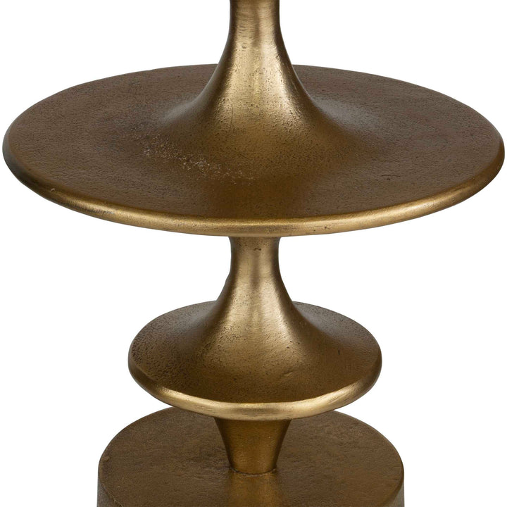 American Home Furniture Uttermost Flight Brass Accent Table