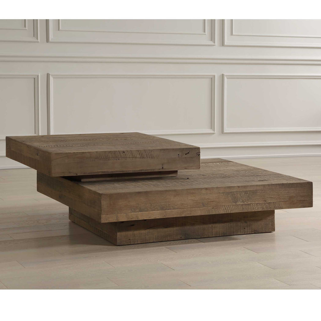 American Home Furniture Uttermost Rustic Planes Modern Coffee Table
