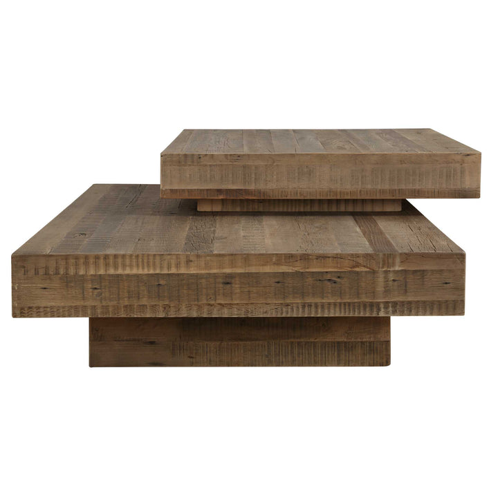 American Home Furniture Uttermost Rustic Planes Modern Coffee Table