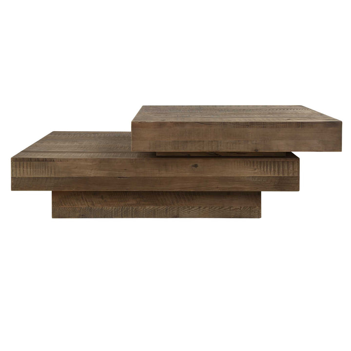American Home Furniture Uttermost Rustic Planes Modern Coffee Table