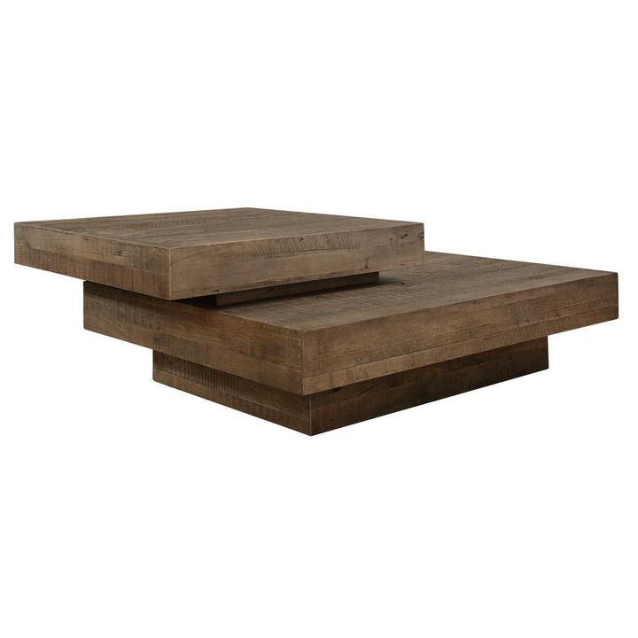 American Home Furniture Uttermost Rustic Planes Modern Coffee Table