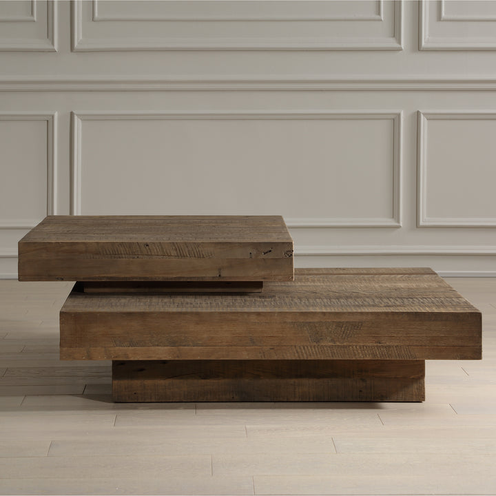 American Home Furniture | Uttermost - Rustic Planes Modern Coffee Table