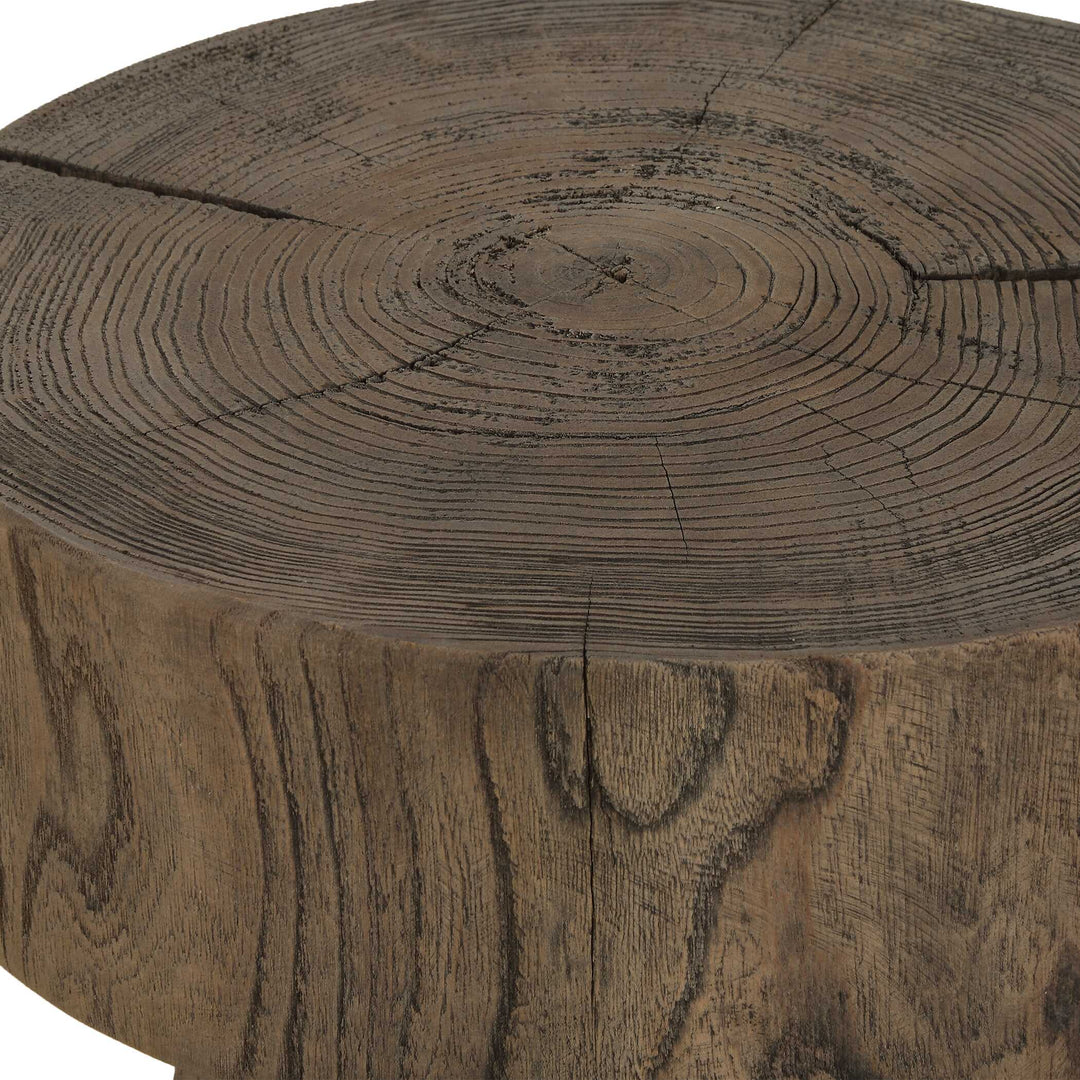 American Home Furniture Uttermost Tree Trails Oak Accent Table