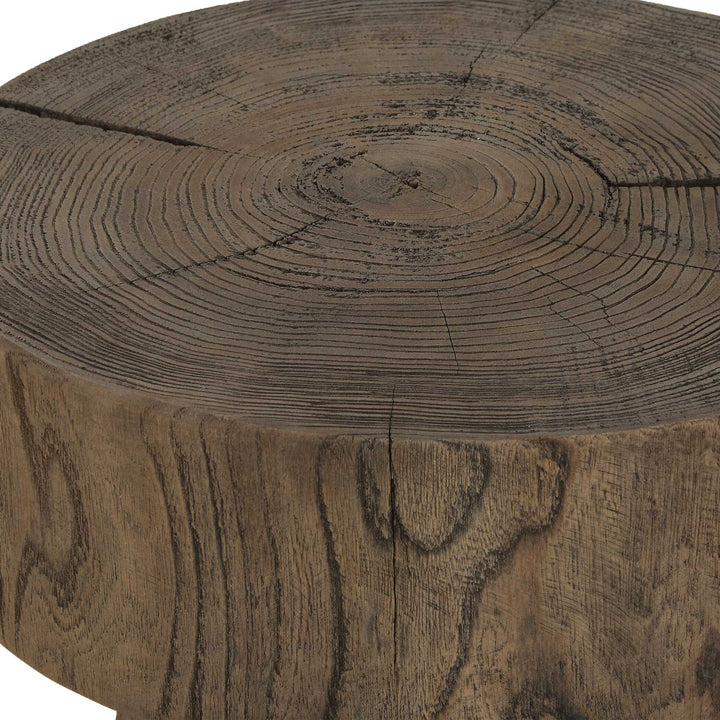 American Home Furniture Uttermost Tree Trails Oak Accent Table